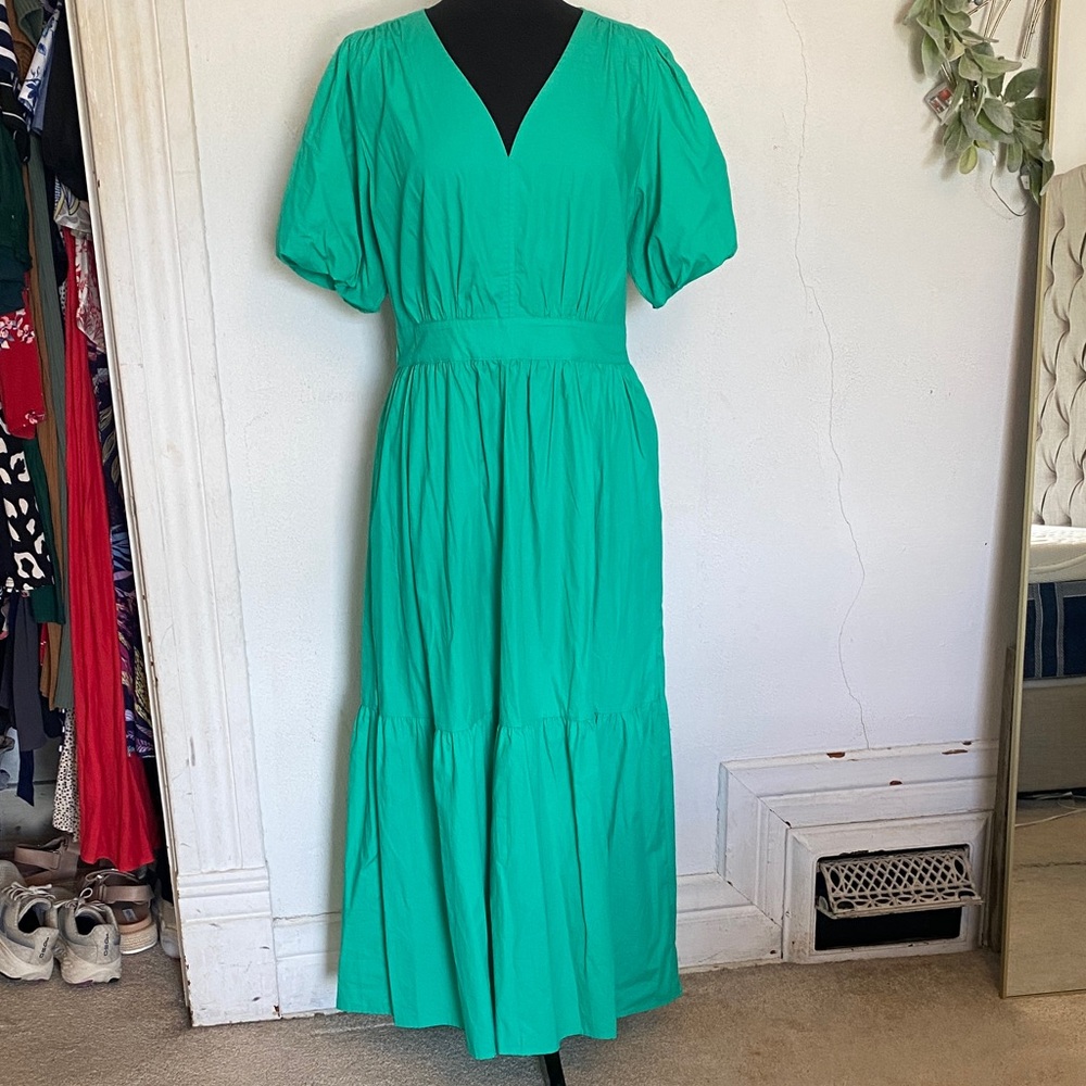 French Connection Elegant Green Women's Dress Size L